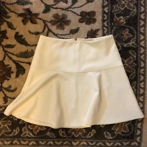 White Banana Republic Skater Skirt